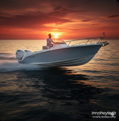 Außenborder gestohlen? Ohne dem sieht das schlecht aus. 