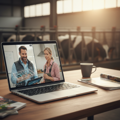 InnoHeyTech-FREYA im Stall